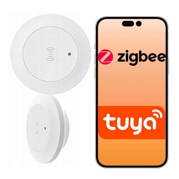 Snímač přítomnosti na omítku Zigbee, detekce pohybu Tuya Smart Life