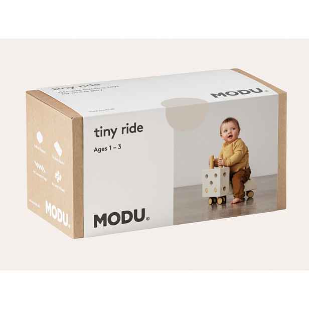 MODU bloky - Tiny Ride set šedá/žlutá