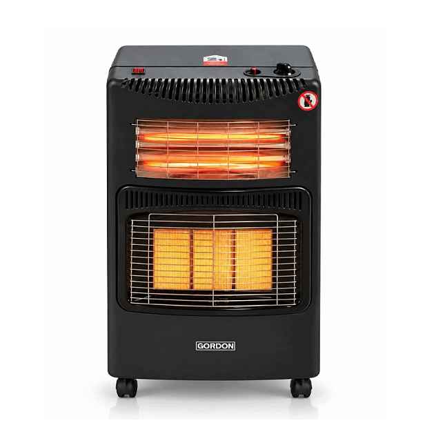 Plynová Kamna Na Lahve Radiátor Kamna Plyn Lpg Zapalování Skládací Výkon 4,2 kW