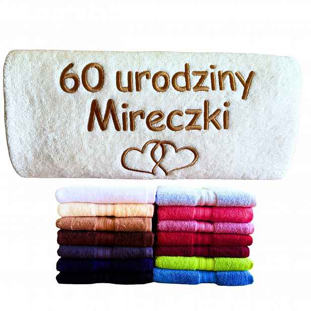 Dárek K 60. Narozeninám Pro Ženu, Sestru, Kamarádku, Ručník