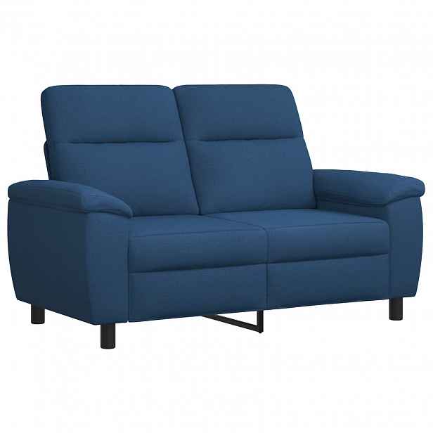 vidaXL Pohovka Modrá 158 x 90 x 95 cm Textil