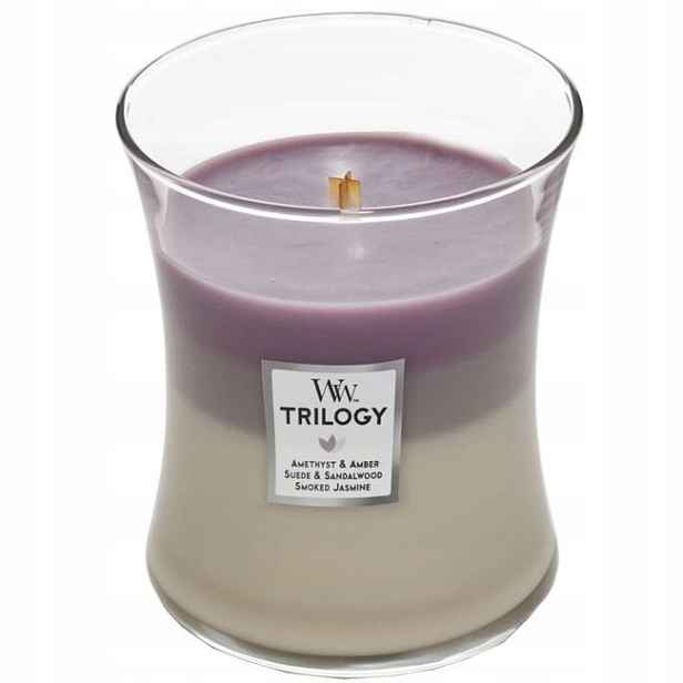 WoodWick Trilogy střední svíčka Amethyst Sky 275 g