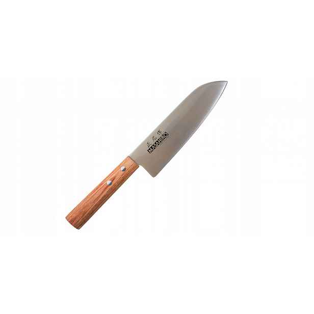 Nůž Masahiro Sankei Santoku 165 mm hnědý [35921]