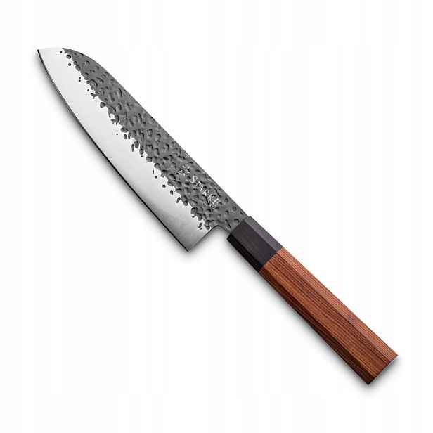Nůž ostrý, ručně vyrobený z tvrdé nerezové oceli, 18 cm