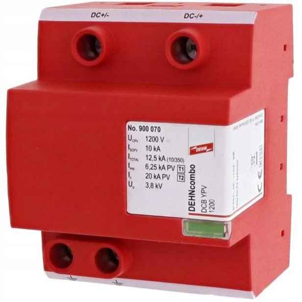 Omezovač přepětí DC Dehn T1+T2 900070