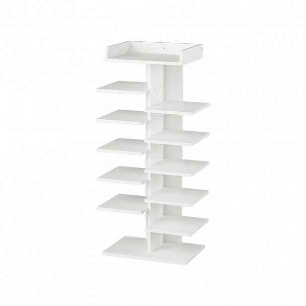Vicco BOTNÍK Stepy Bílá 45 x 114 cm s 10 přihrádkami
