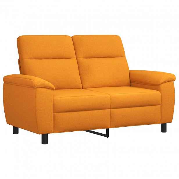 vidaXL Pohovka Tmavě žlutá 158 x 90 x 95 cm Textil