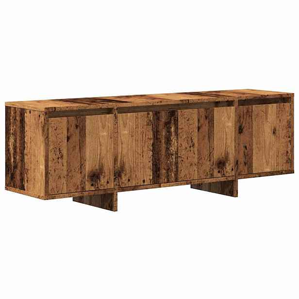 vidaXL TV skříňka old wood 120 x 30 x 40,5 cm kompozitní dřevo