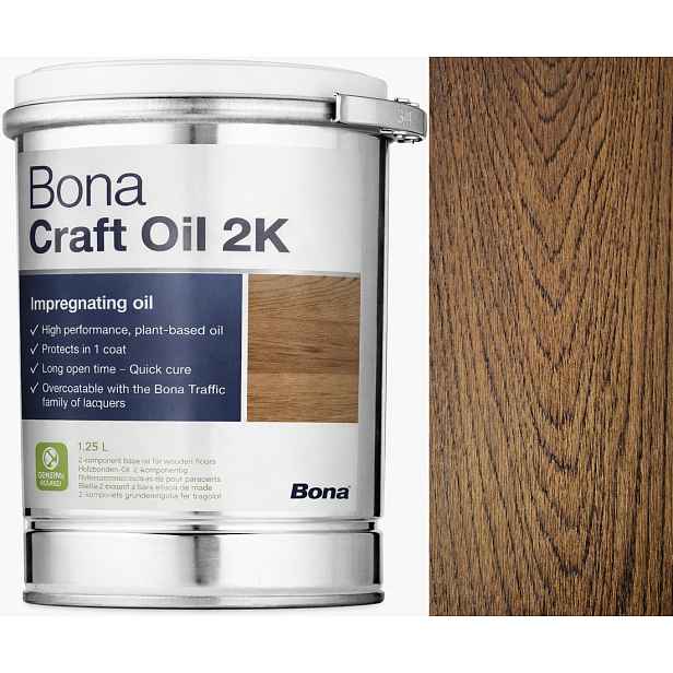 Bona Craft Oil 2K Clay Glina 1,25L olej na dřevo a parkety