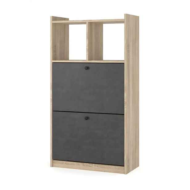 Casarredo Výklopný botník PIZZO - dub sonoma