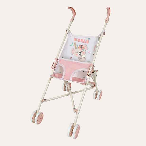 DeCuevas Skládací kočárek pro panenky golfové hole KOALA - 56 cm