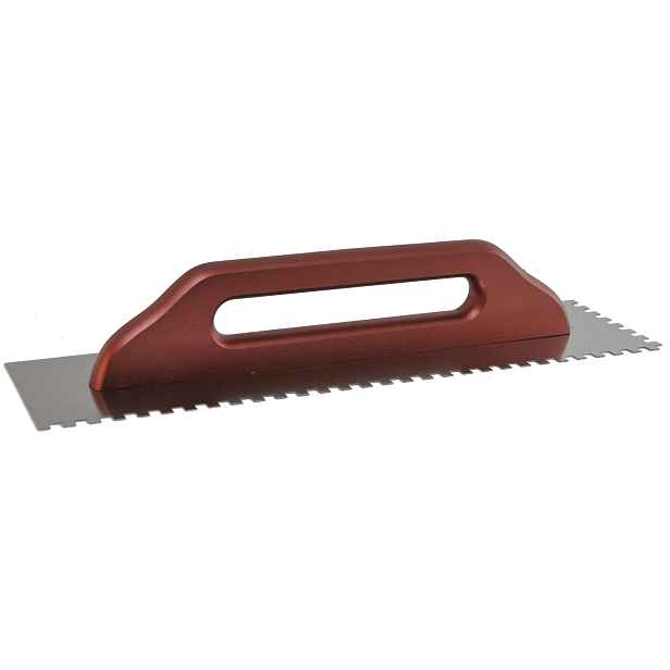 Hladítko nerezové zubové DEK HN60 DR 130×480 mm zuby 8 mm