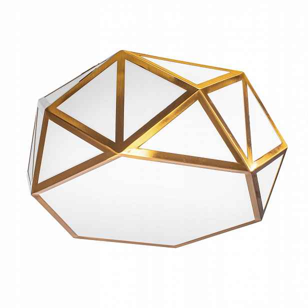 Stropní Svítidlo Geometrický Stropní Svítidlo 35 cm Zlatá