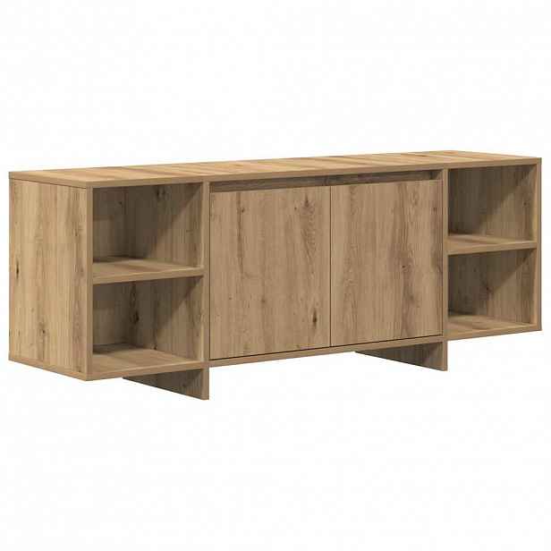 vidaXL TV skříňka dub artisan 130 x 35 x 50 cm kompozitní dřevo