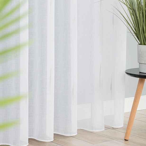 Hladké záclony hotové s páskou Neobvyklé spojení záclona 200x230