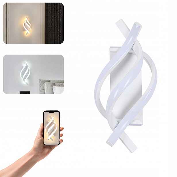 Nástěnné Svítidlo Bílé Led Moderní Lampa Do Ložnice Chodby