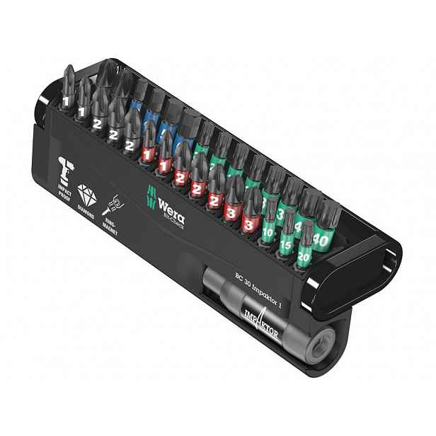 Sada bitů Wera Impaktor/30 Bit-Check 057690