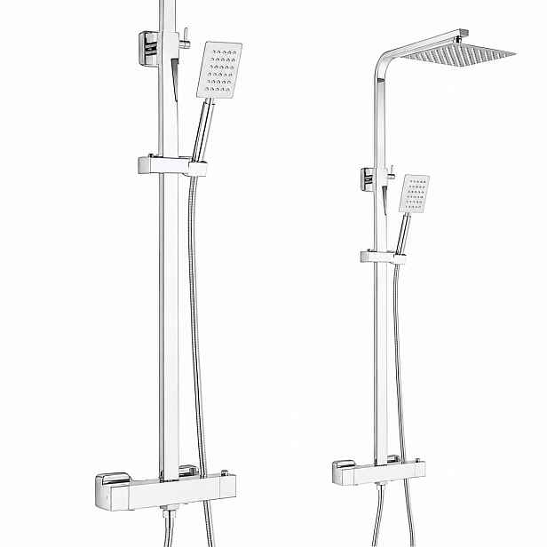 Sprchový Sloup Sprchový Set Sprchová Baterie Termostatická Tepe