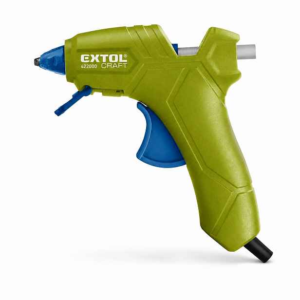 Tavná lepicí pistole Extol Craft 25 W, 7,2 mm, zelená 3301/1
