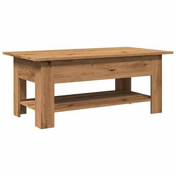 vidaXL Konferenční stolek dub artisan 102x55x42 cm kompozitní dřevo