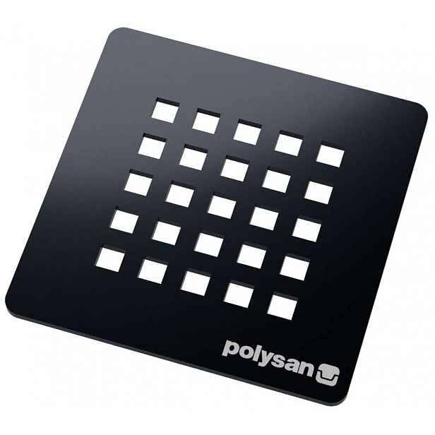 Polysan - Krytka sifonu Treneca, gun metal 85999.60