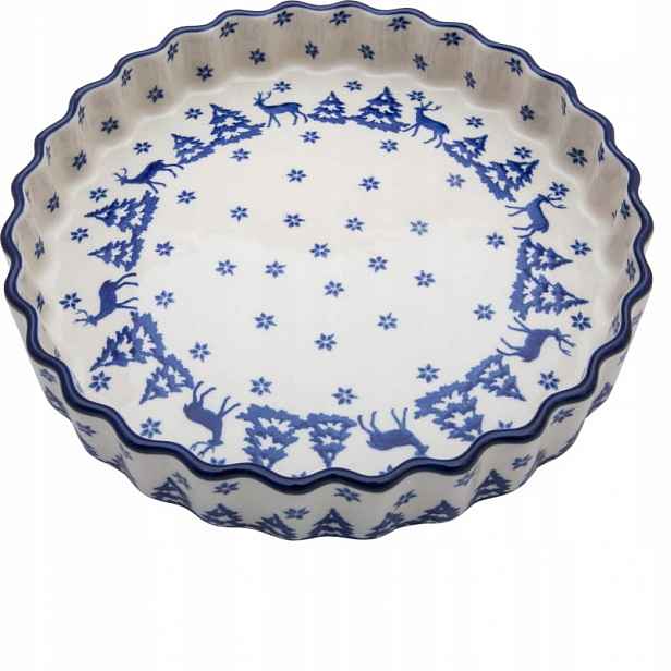 Žáruvzdorná nádoba 24 cm Bolesławiec Vánoční stromek Sob