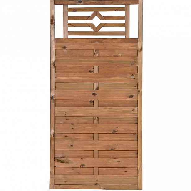 Plot prolamovaný PIA R34 rovný 90x180cm hnědý