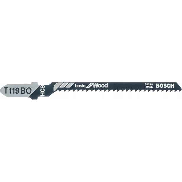 Pilový List Pro Přímočarou Pilu T119BO 100 Ks