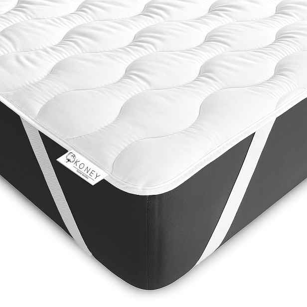 Návlek Na Matrace 200x200 Topper Chránič Hrubý Prošívaný Výrobek Polský
