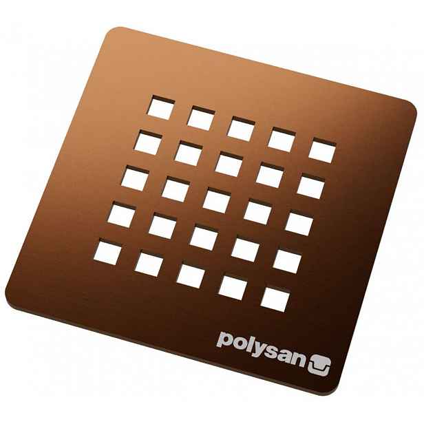 Polysan - Krytka sifonu Treneca, matná měď 85999.70