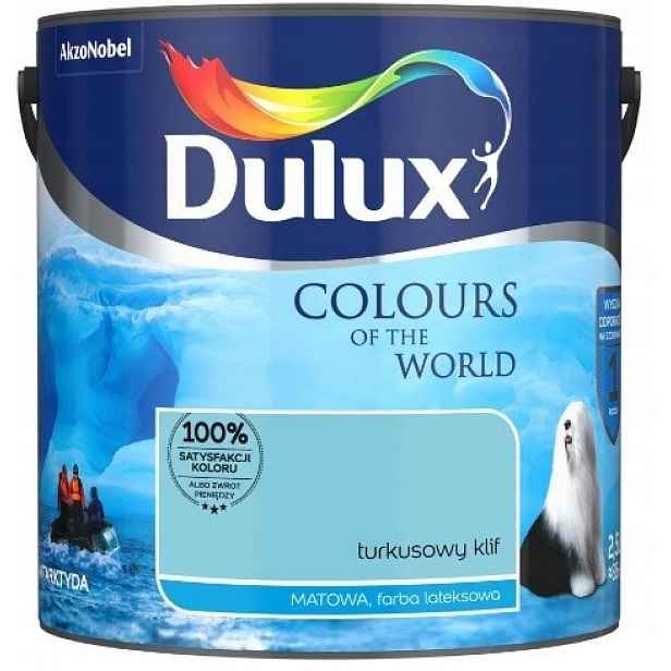 Dulux Barvy Světa Tyrkysový Útes 5 L