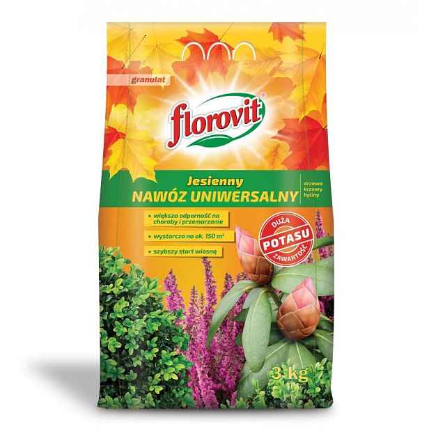 Florovit hnojivo gran. Podzimní univerzální 10 kg