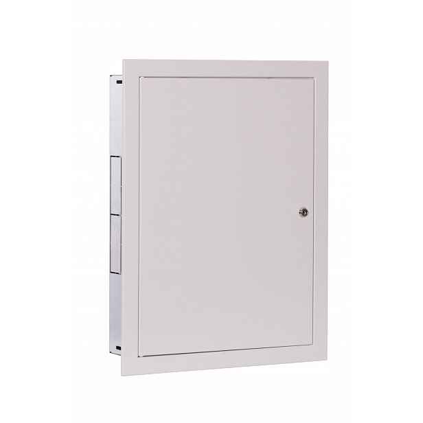 Modulární rozvaděč 3x18 pod omítku 54 modul IP31 415x565x127 Bílý zámek