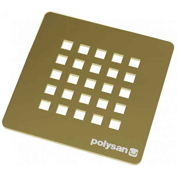 Polysan - Krytka sifonu Treneca, zlatá 85999.90