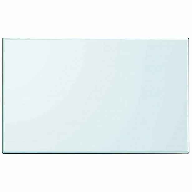vidaXL Stolní deska z tvrzeného skla obdélníková 1000x620 mm