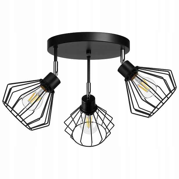 Závěsná Stropní Lampa Lustr Stropní Svítidlo Diamantová Led