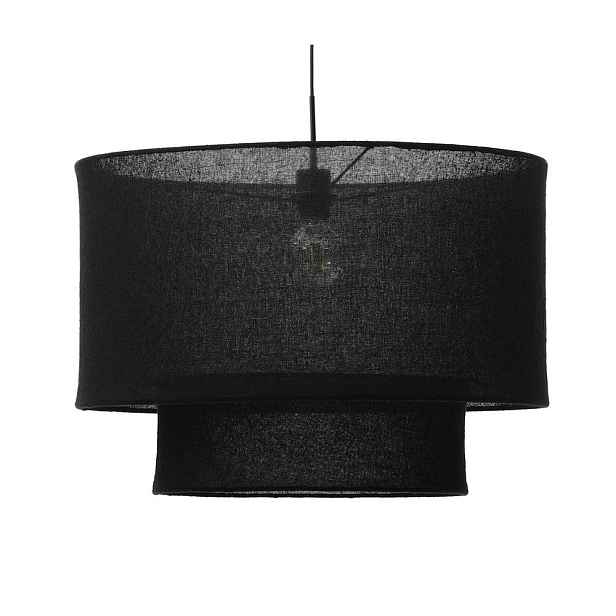 Černé stínidlo ø 60 cm Mariela – Kave Home