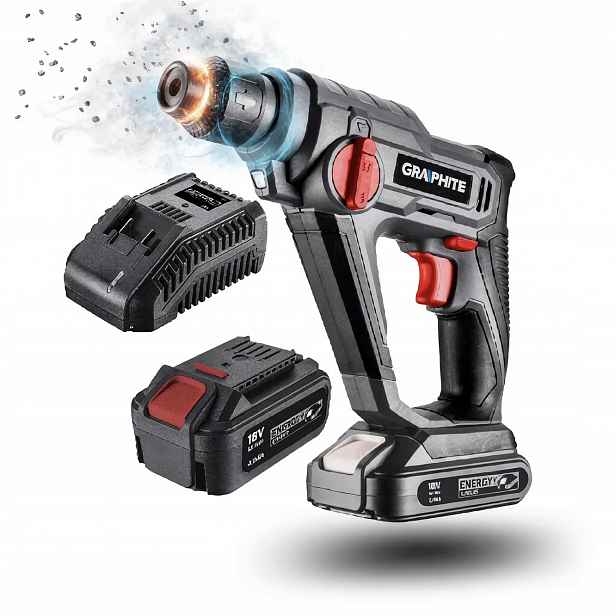 Sada Elektrického Nářadí Energy+ 18V Graphite 4,0AH Akumulátor
