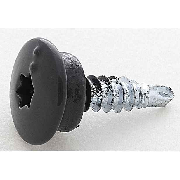 Šroub samovrt. GUNNEX UFO 1415 T25 4,8×20 mm RAL 7024 25 ks