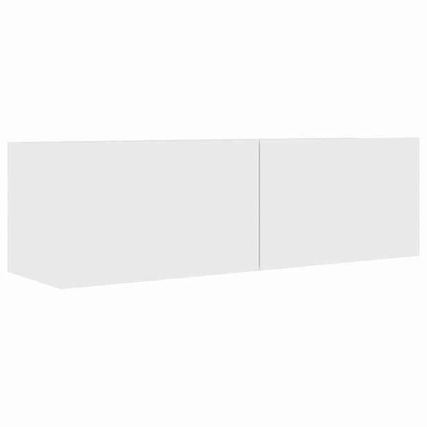 vidaXL TV stolek bílý 100x30x30 cm kompozitní dřevo