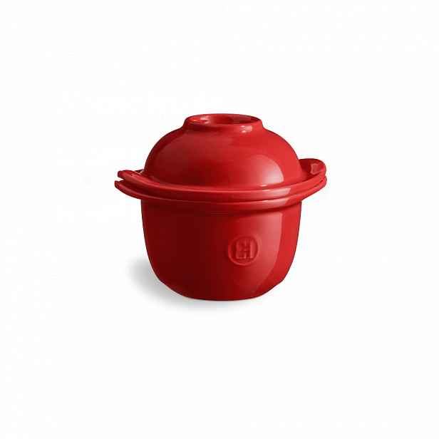 Emile Henry Miska s víkem Egg Nest, zapékací, 0,3 l, granátová, 14 x 11,5 x 11 cm 348409