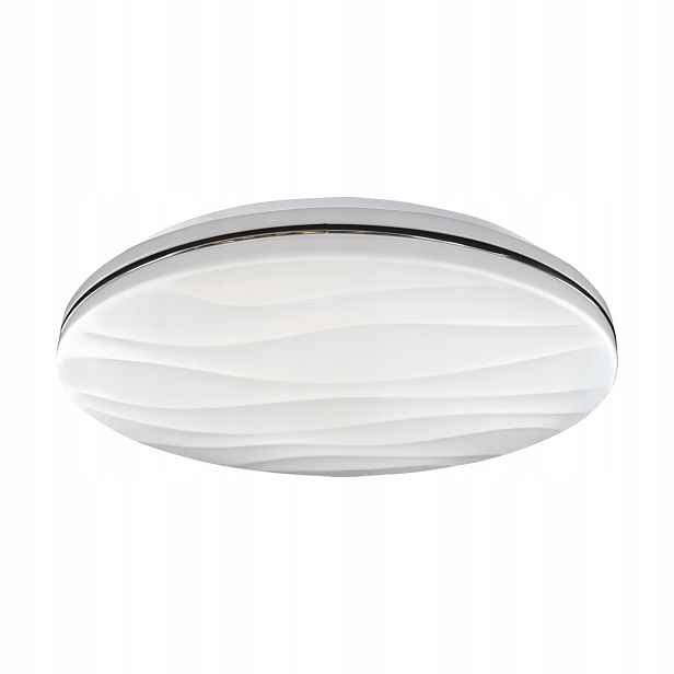 Moderní Stropní Svítidlo do koupelny Klara Ø33 cm Led IP44 Bílý Struhm 19W