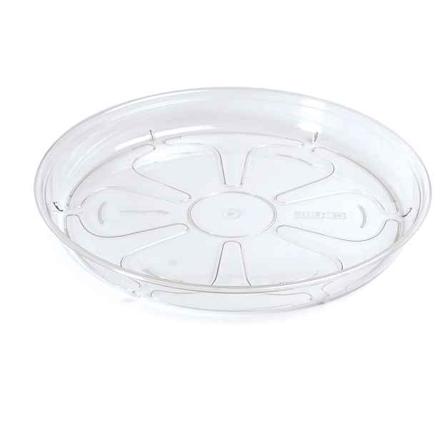 Prosperplast Miska pod květináč Coubi transparentní, varianta 12 cm