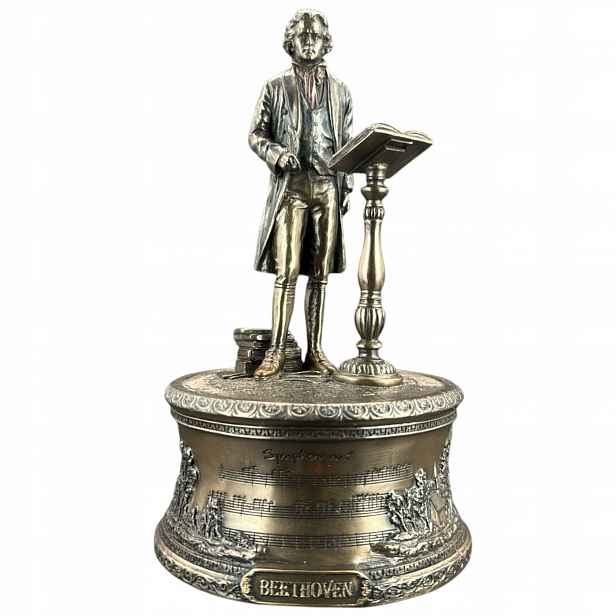 Figurka Beethoven Hrací Skříňka Symfonie č. 5 Veronese (WU76170A4)