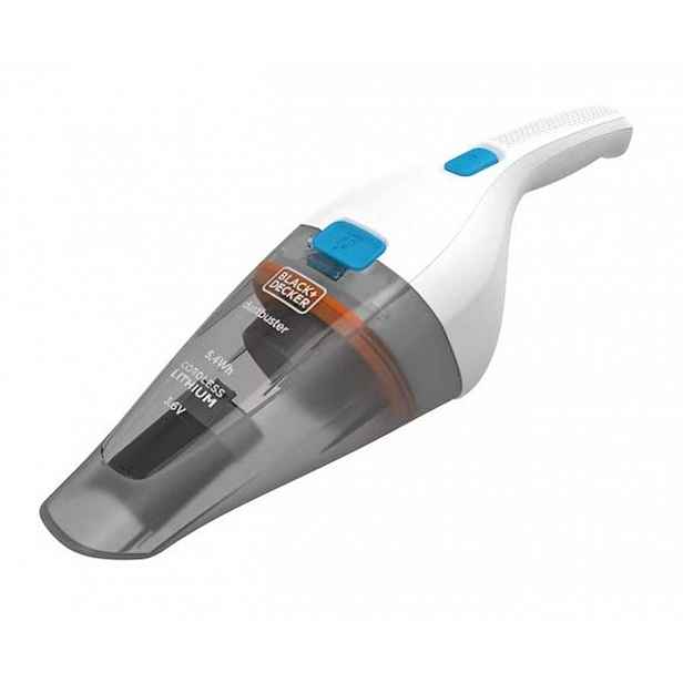 BLACK+DECKER - 3,6V AKU ruční vysavač, nabíjecí stanice NVC115JL-QW