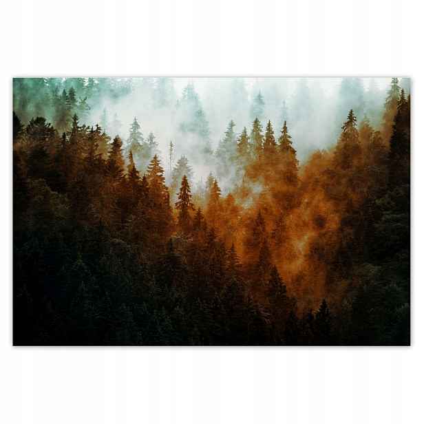 Fototapety 200x135 Podzimní krajina Hory