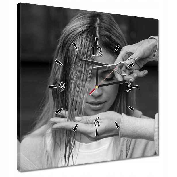 Hodinky 40x40 Dámské stříhání Kadeřnictví Nůžky Kadeřnictví