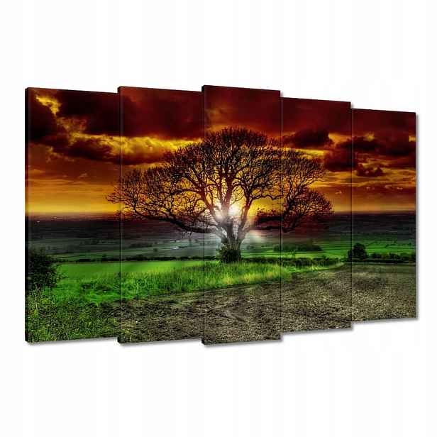 Obrazy 150x95 Kouzelný strom krajina