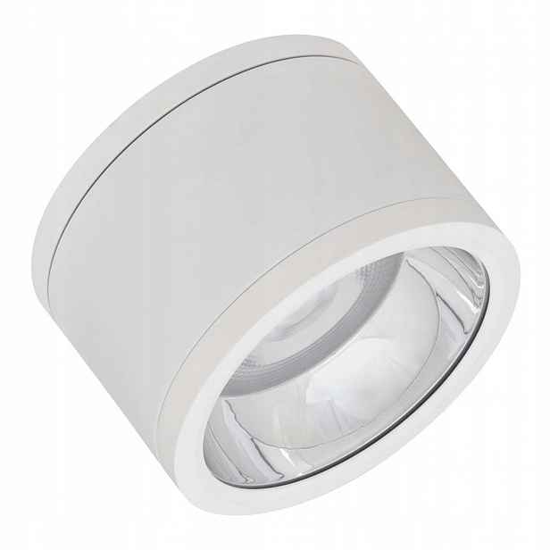 Stropní Svítidlo Tuba Venkovní lampa 30W 3150lm 3000K IP65 UGR19 Bílý Downlight