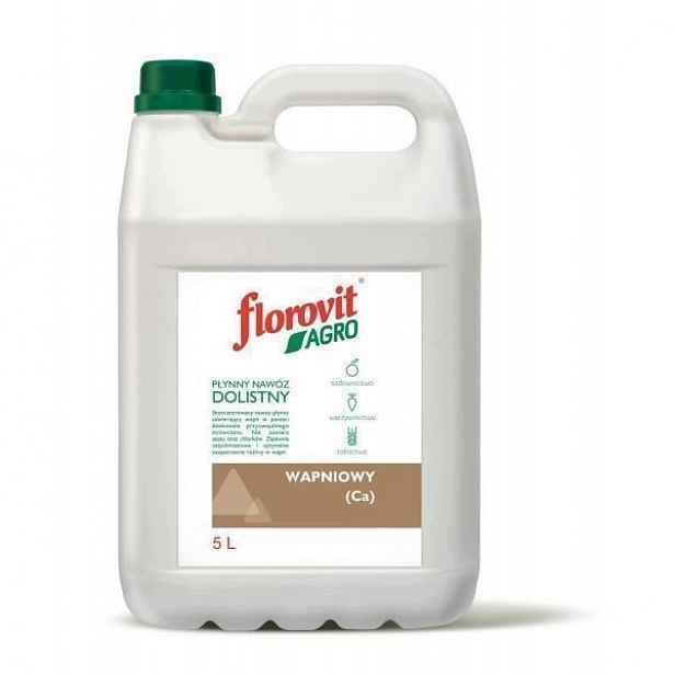 Florovit agro-vápenatý 5 l. mravenčan vápenatý, listové hnojivo vápník